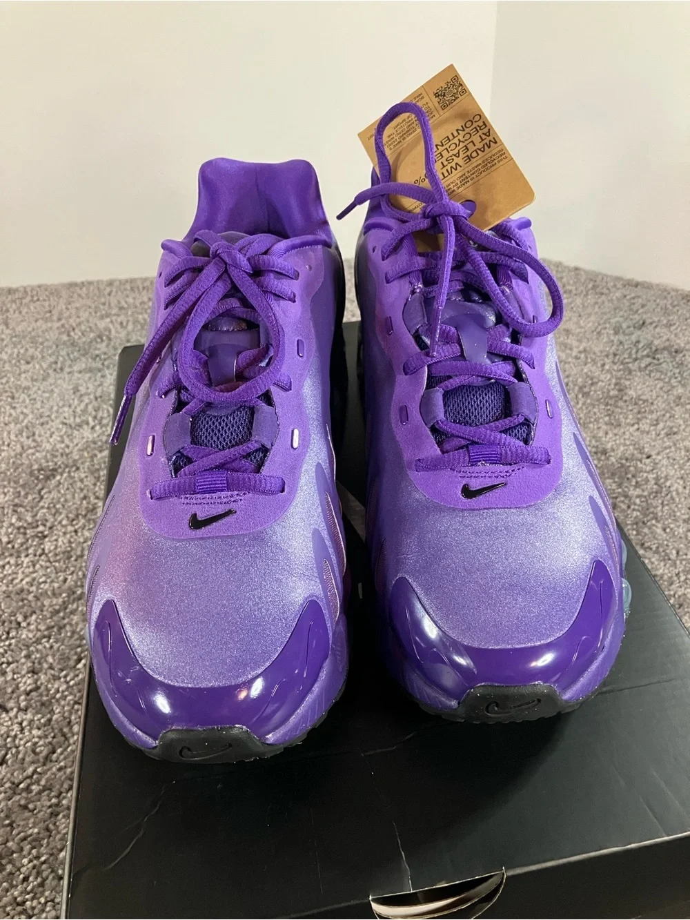 Nike Air Max Dn8 Wild Grape Purple HF5509-500 Dynamic Running Shoe Size 10.5 NIB